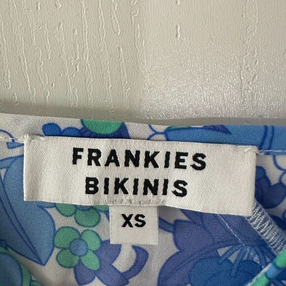 Frankies Bikinis‎ Womens Isabel Floral Maxi Dress Summer Resort Coverup XS - Picture 5 of 8